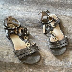 UGG strappy leather gladiator sandals